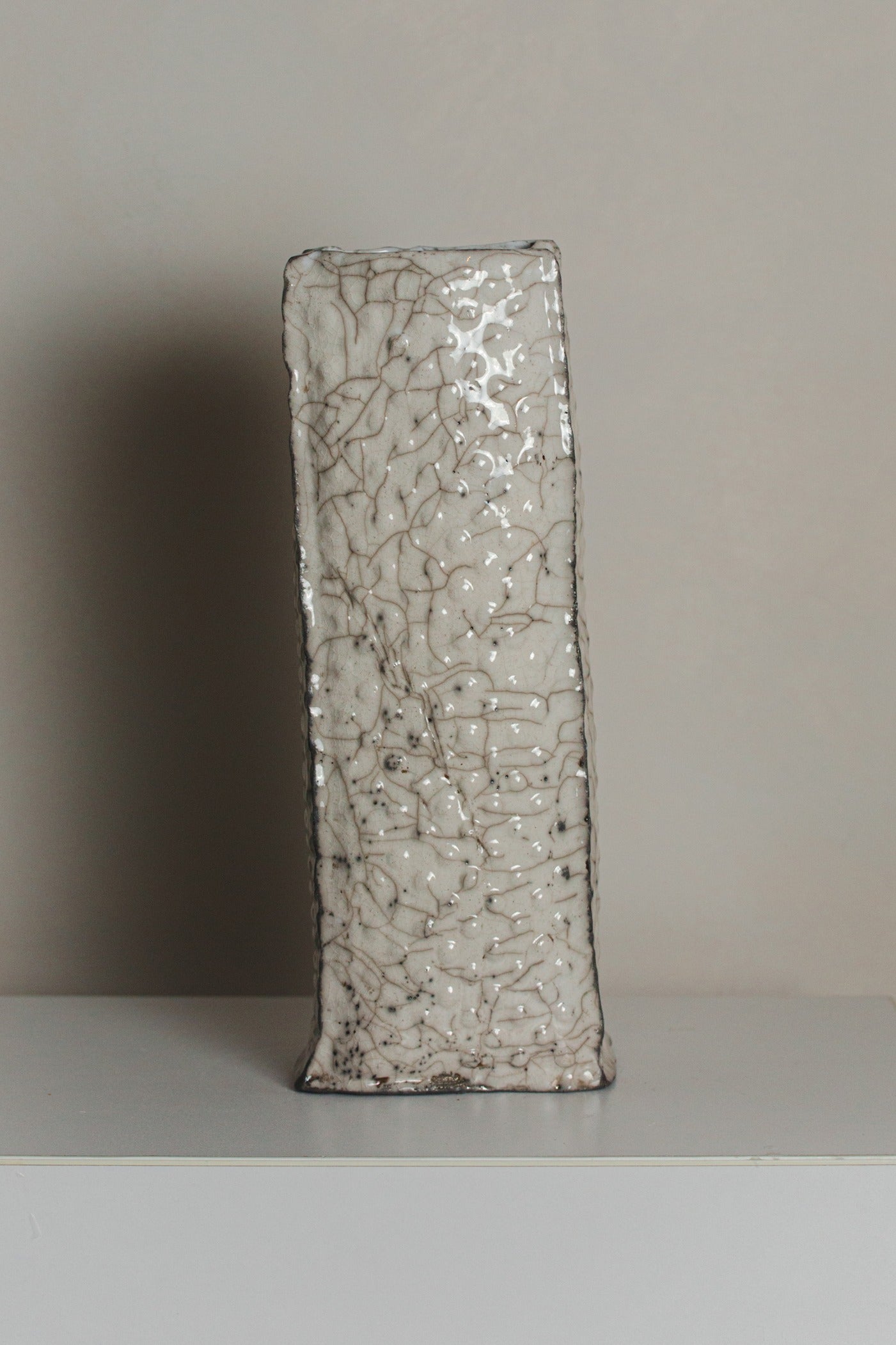 Cubic Ceramic Vases with Spots