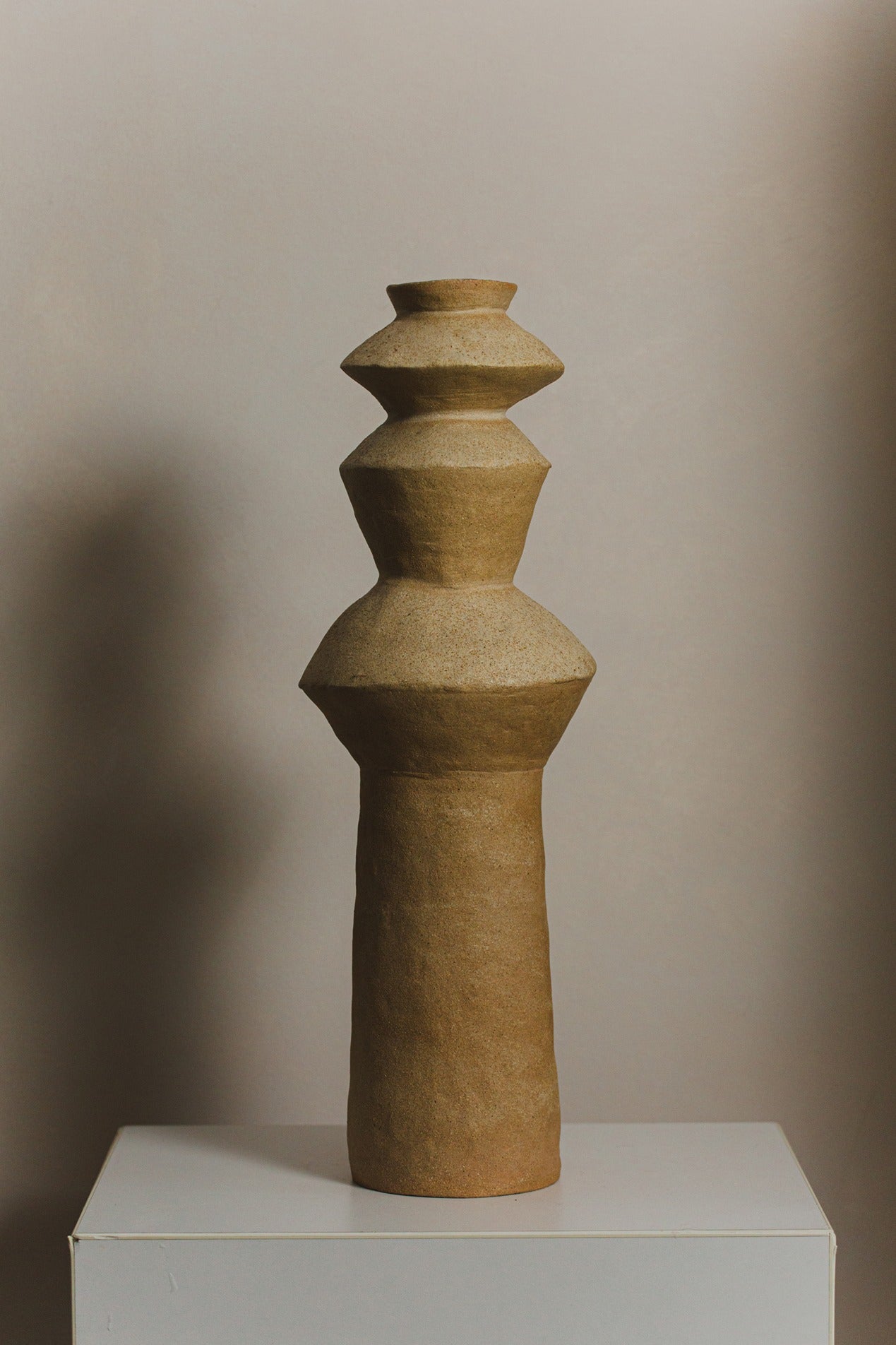 Geometric Column Vases