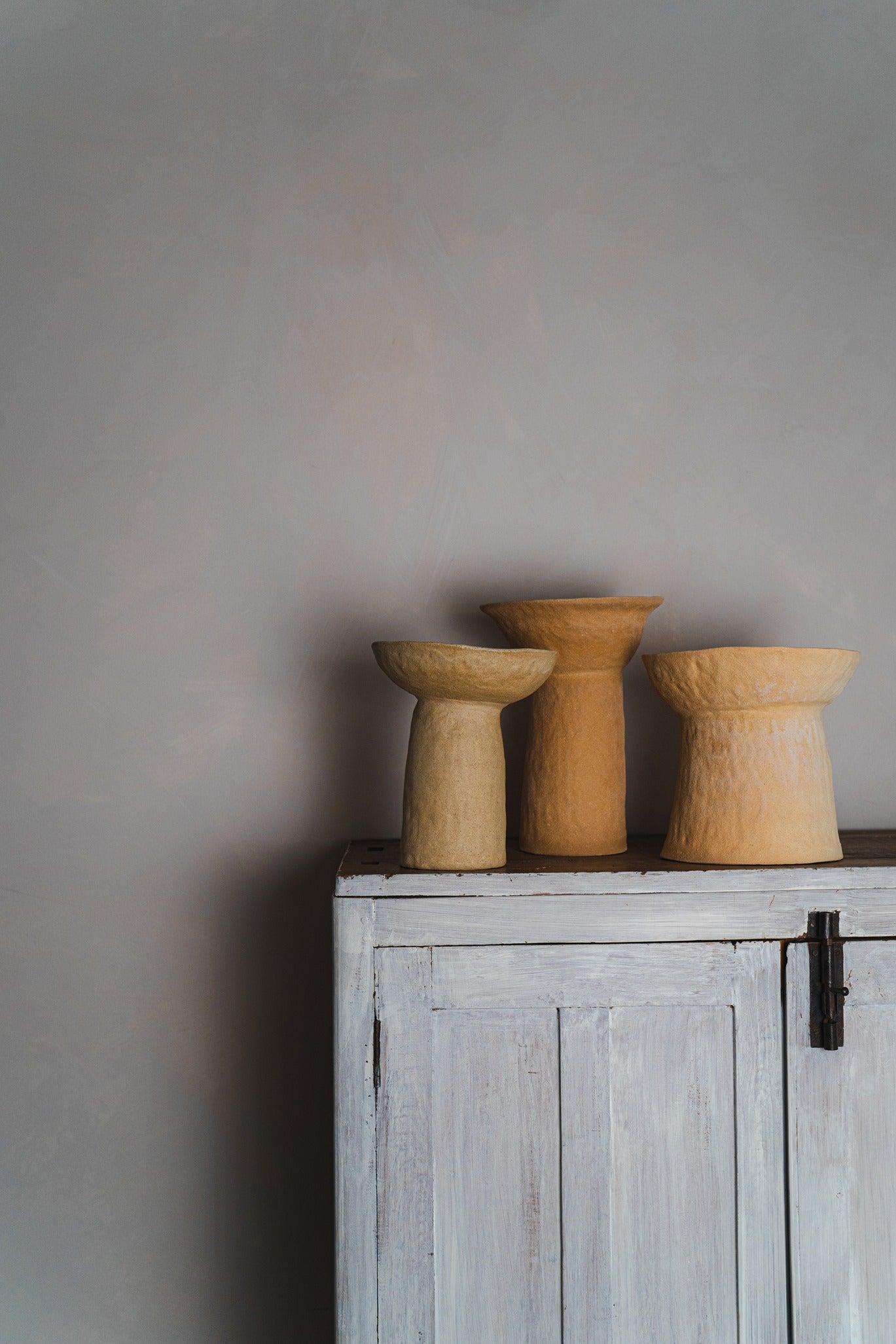 Tall Large Trays - Beige