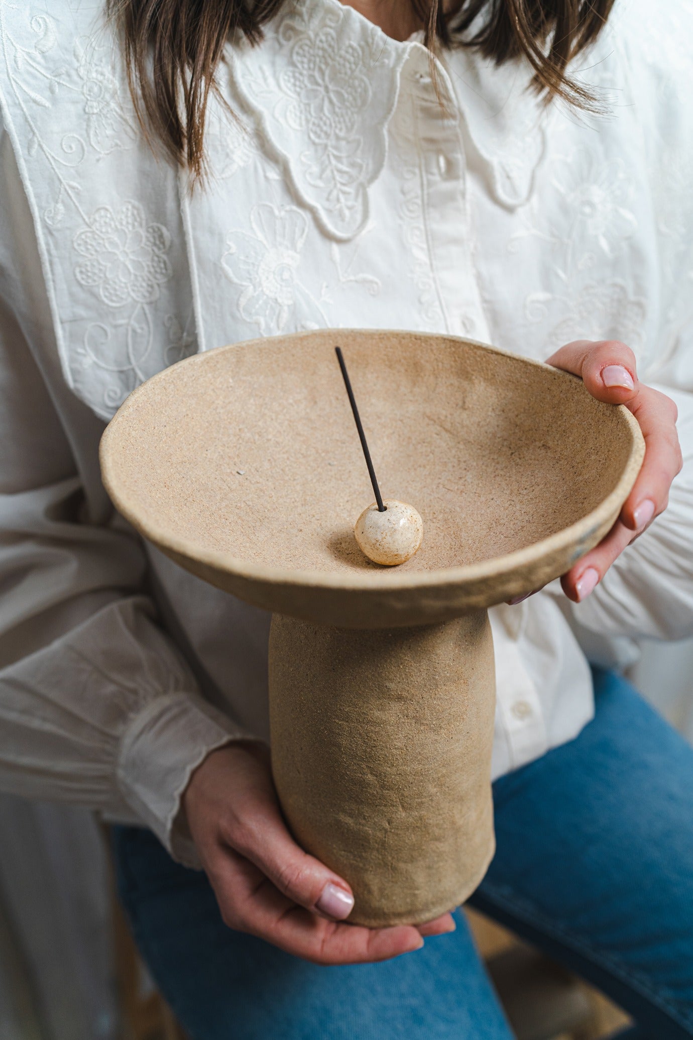Tall Large Trays - Beige