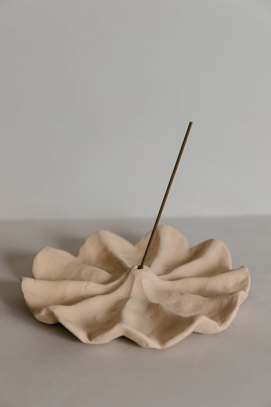 Flora Incense Holder - Peach