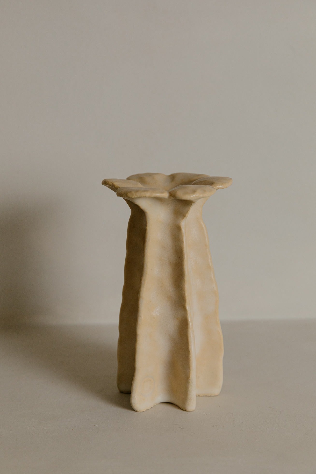Flora Incense Cone Burner - Peach