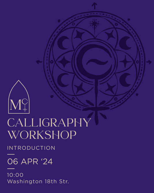 Workshop: Mindful Calligraphy