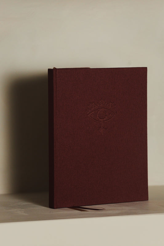 Good Omen Journal - Burgundy