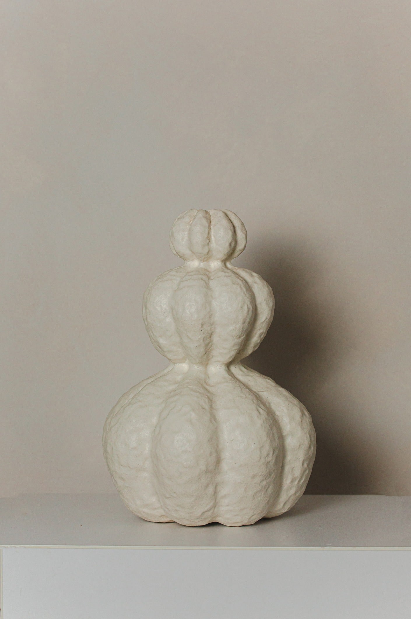 White Temple Vases