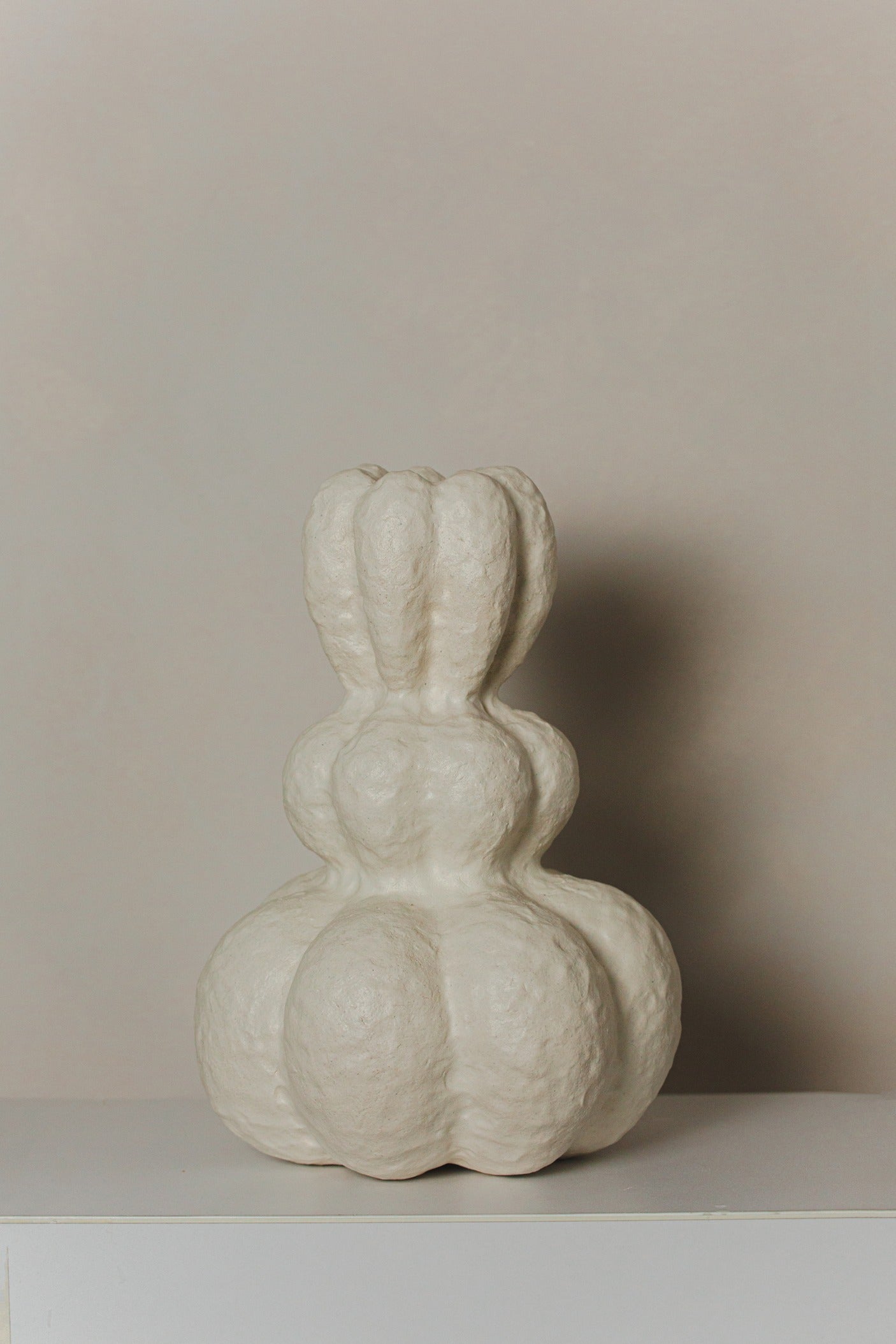White Temple Vases