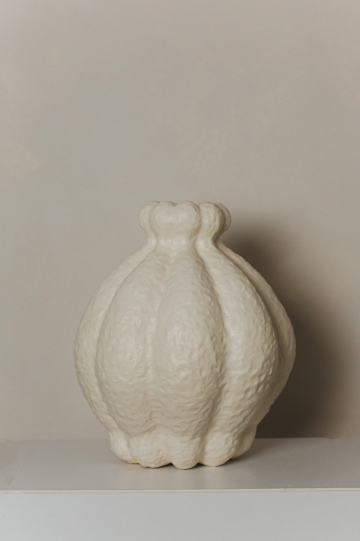 White Temple Vases
