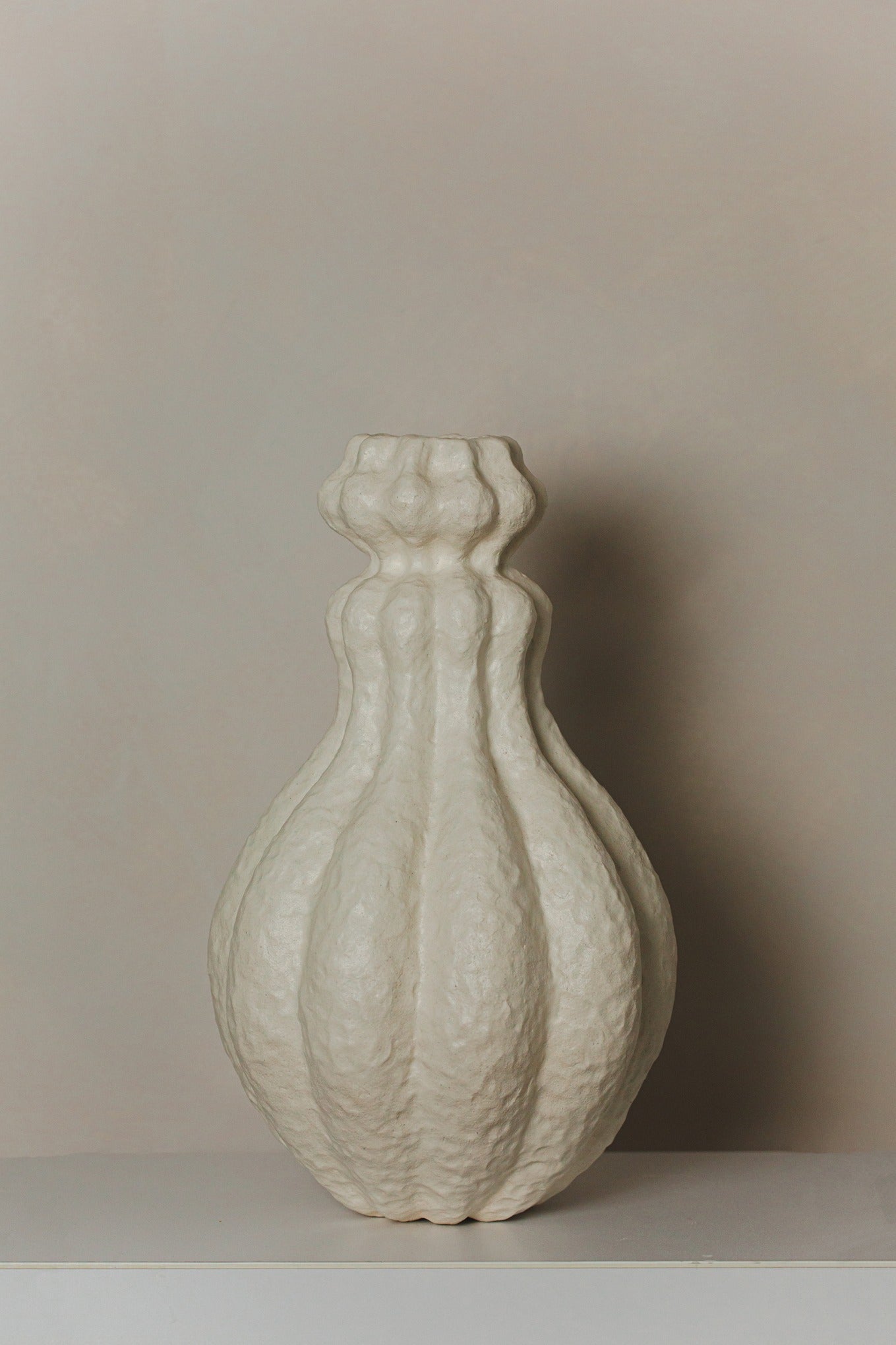 White Temple Vases