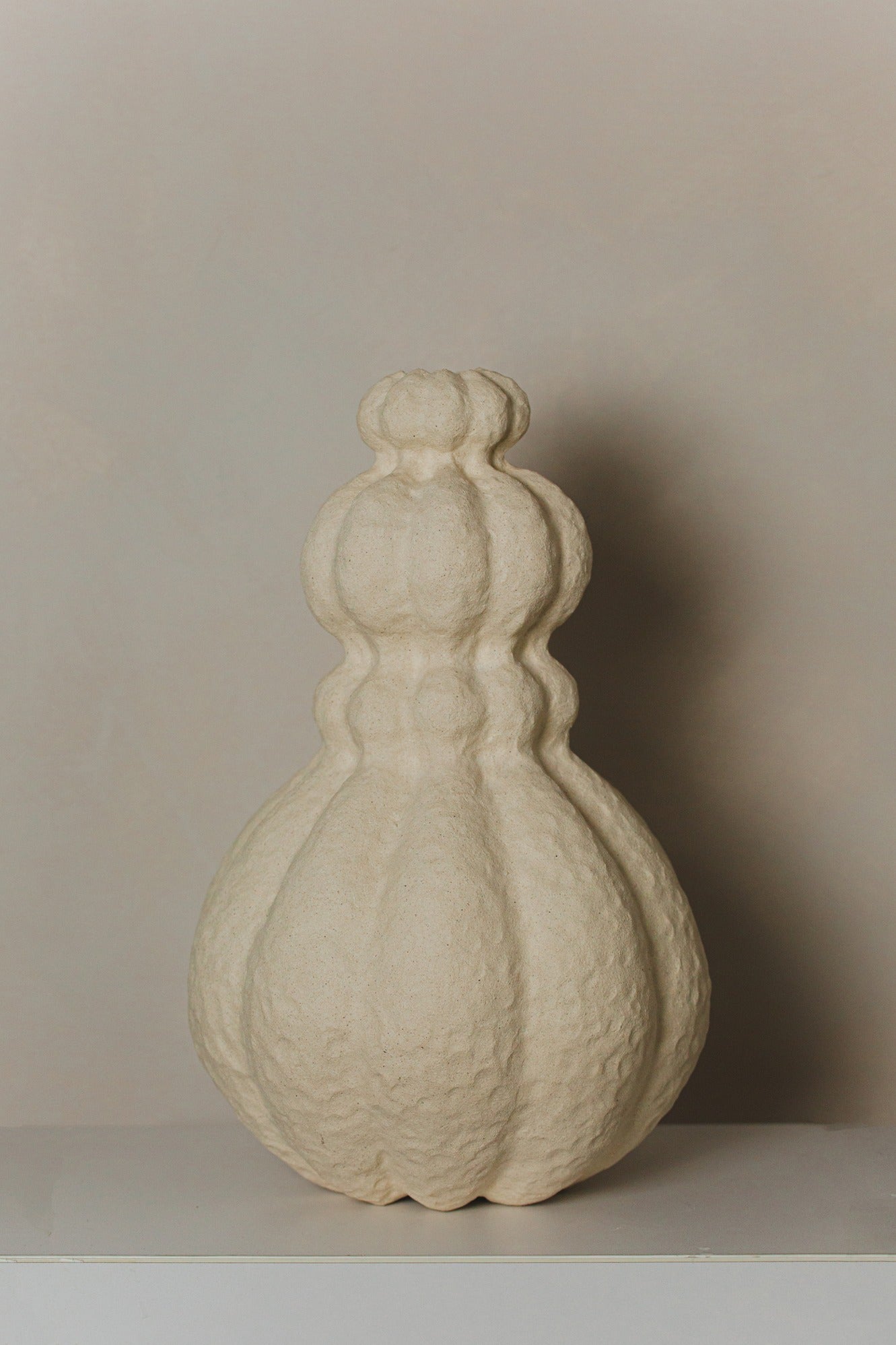White Temple Vases
