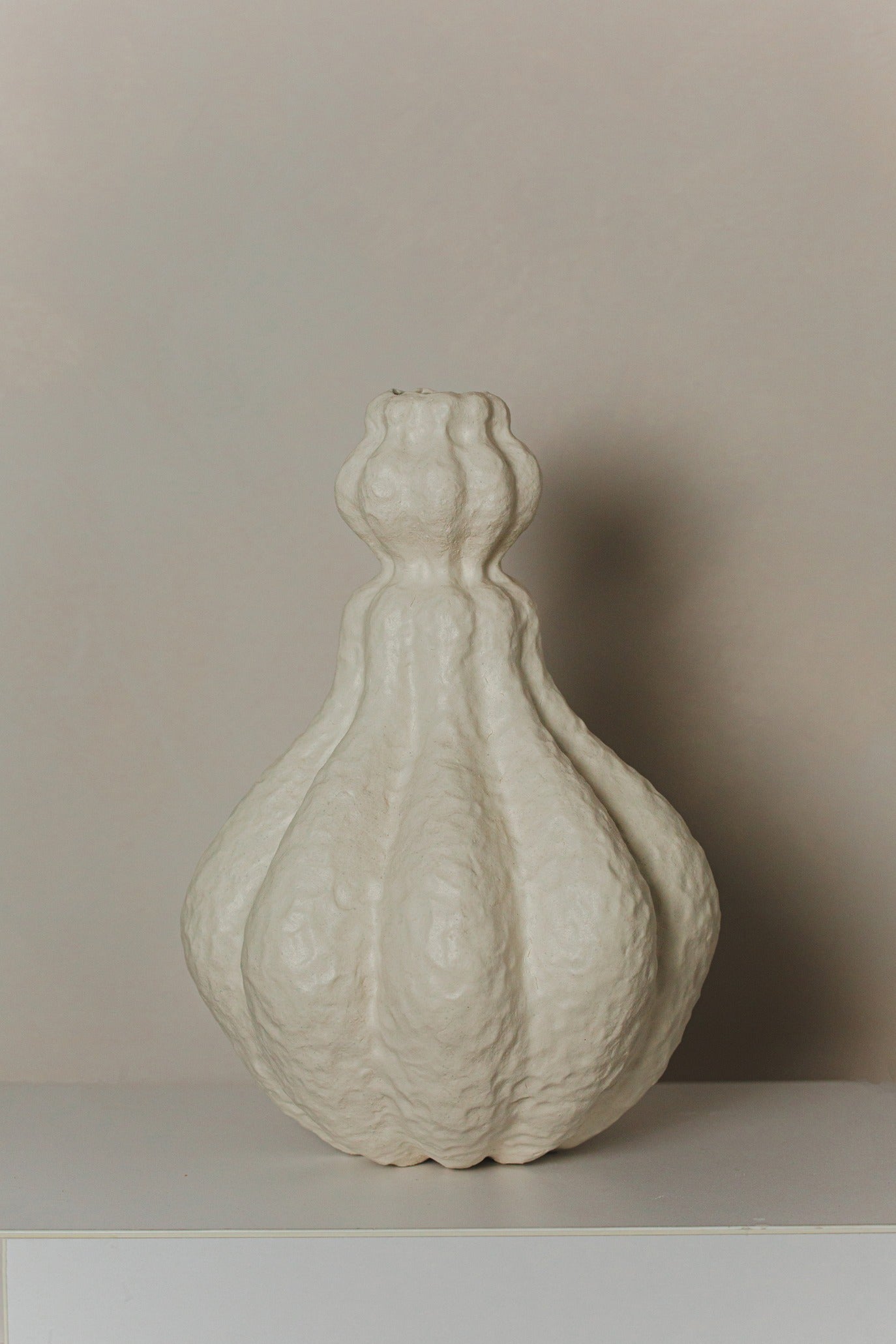 White Temple Vases