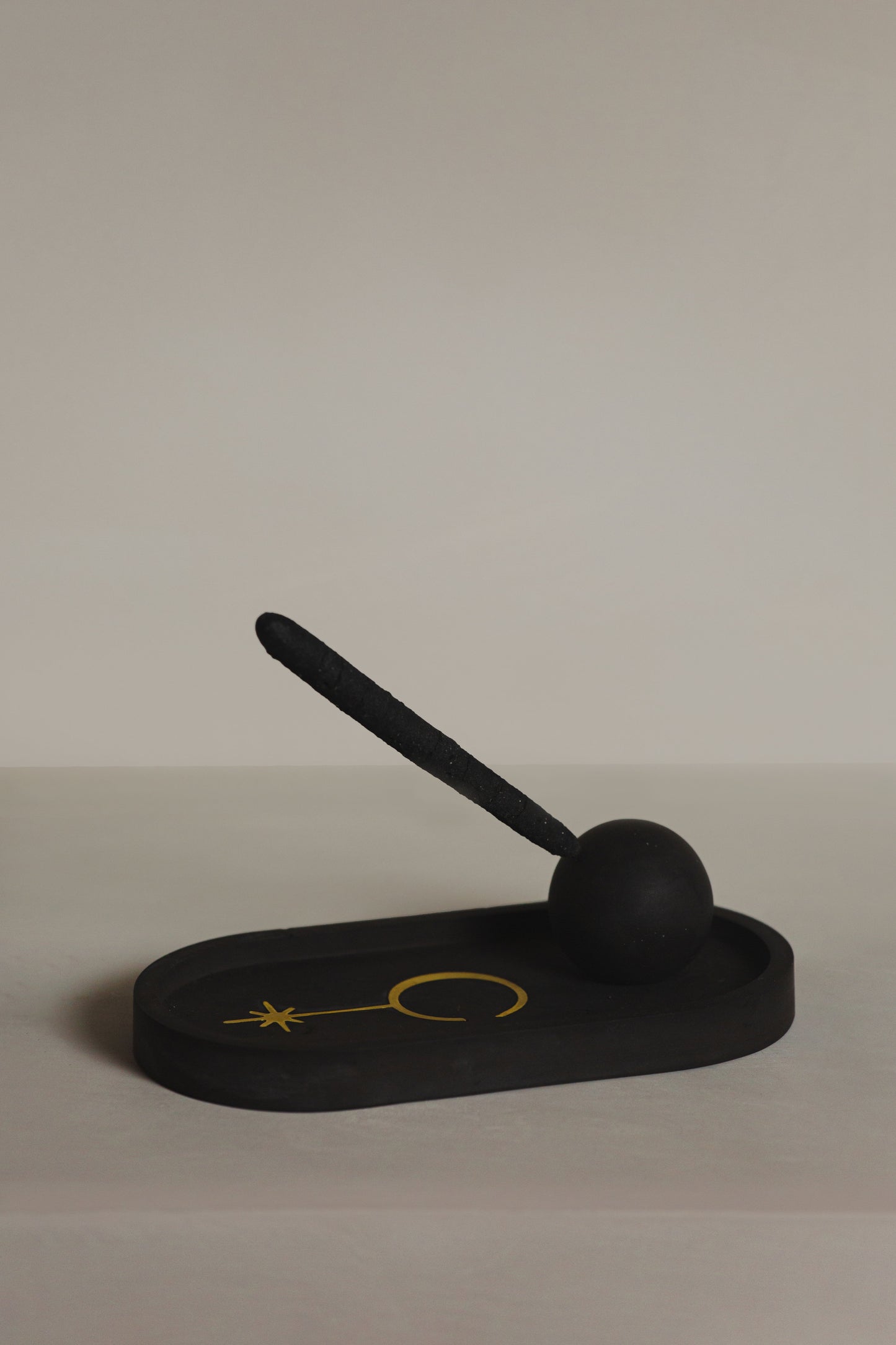 Symbol Incense Holder - Dark Grey