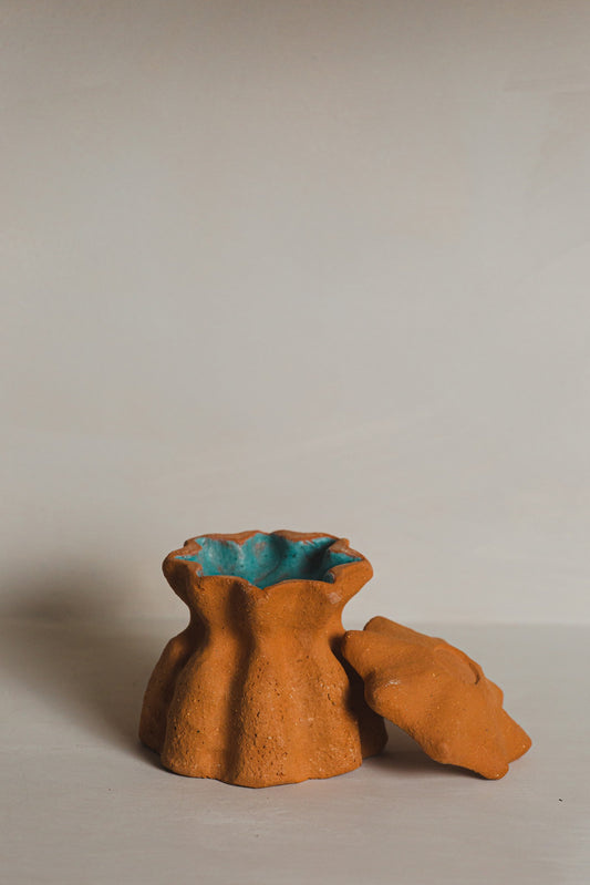 Frankincense & Resin Ceramic Burner  - Terracotta
