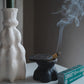 Frankincense & Resin Ceramic Burner  - Dark Grey
