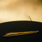 Golden Raindrop Incense Holder - Textured